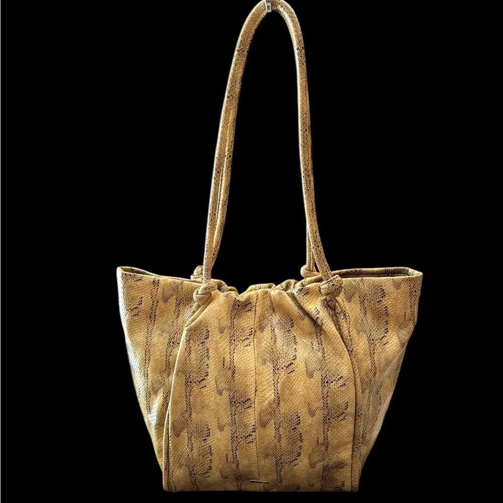 Vince Camuto Yellow and Black Shoulder Bag with Slouchy Design, - Picture 11 of 15